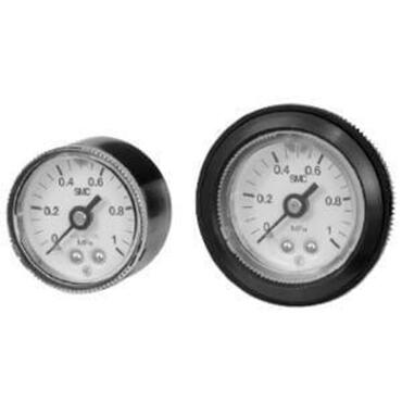Pressure Gauge, Oil-free, External Parts Copper-free with Limit Indicator (O.D. 42) series G46E